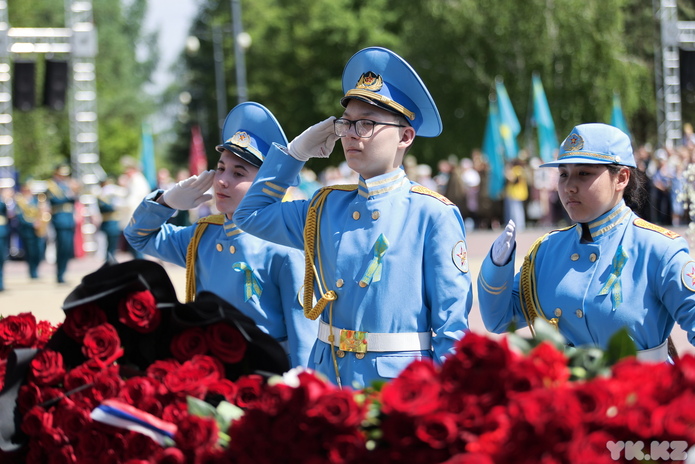В Усть-Каменогорске празднуют 81 годовщину Великой Победы